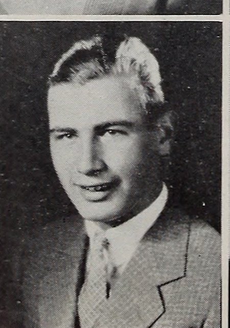 Portrait of Grover E. Clark, North Quincy High School, class of 1935