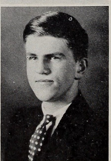 Portrait of John C. Blake, North Quincy High School, class of 1935