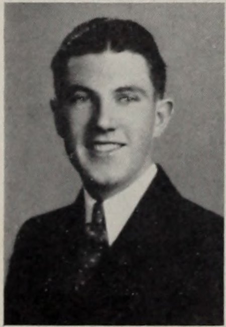 Portrait of John J. Nestor, North Quincy High School, class of 1935