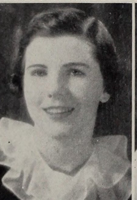 Portrait of Marion P. Acker, North Quincy High School, class of 1935