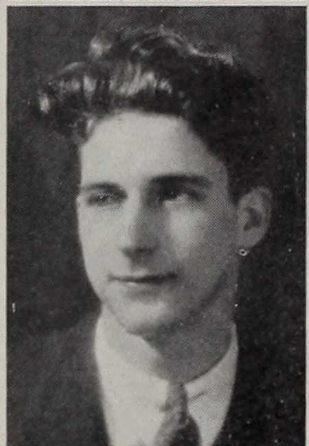 Portrait of William E. Hill, North Quincy High School, class of 1935