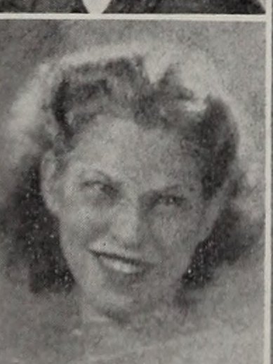 Portrait of Anna W. Olson, North Quincy High School, class of 1937