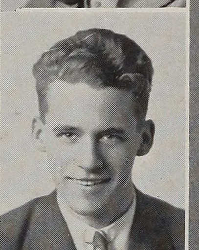 Cletus G. Buddenhagen in the 1937 North Quincy High School yearbook