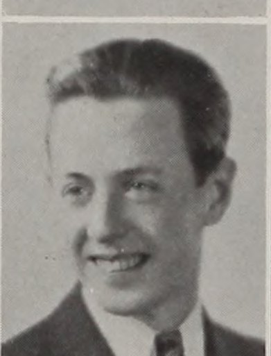 Portrait of David M. Deans, North Quincy High School, class of 1937