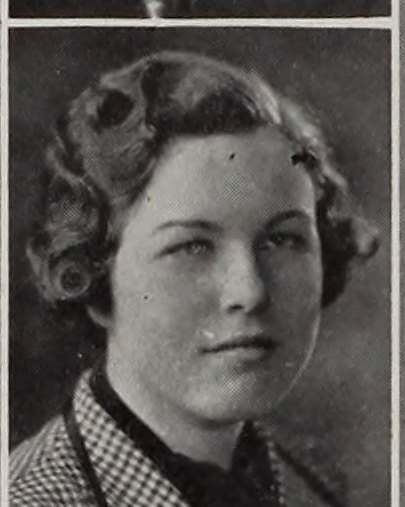 Portrait of Dorothy E. Stebbins, North Quincy High School, class of 1937