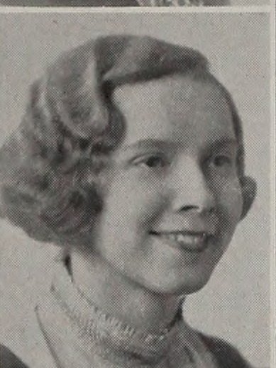 Portrait of Franziska E. Koch, North Quincy High School, class of 1937