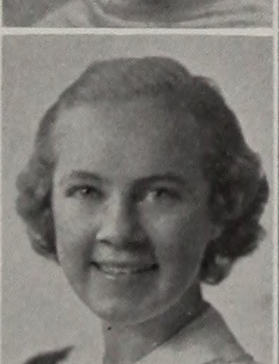 Portrait of Irma E. Westerling, North Quincy High School, class of 1937