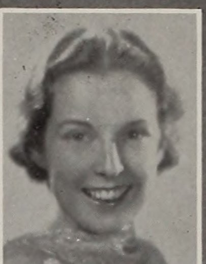 Portrait of Marion E. Gordon, North Quincy High School, class of 1937