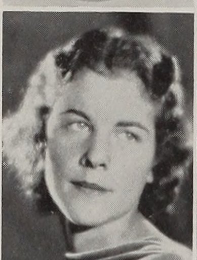 Portrait of Muriel B. Bowen, North Quincy High School, class of 1937