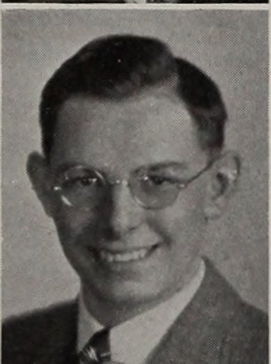 Portrait of Robert W. Gardiner, North Quincy High School, class of 1937