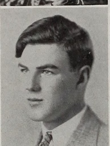 Portrait of Roger E. Comins, North Quincy High School, class of 1937