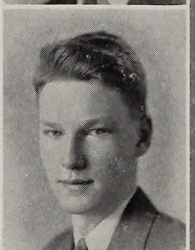 Portrait of Walter E. Anderson, North Quincy High School, class of 1937