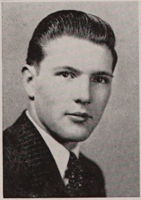Portrait of Albert Espindola, New Bedford Vocational School, class of 1942