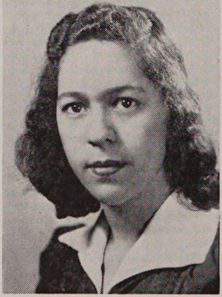 Portrait of Emma Pinto, New Bedford Vocational School, class of 1942