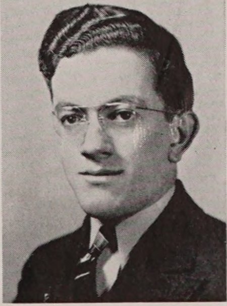 Portrait of Frank Garcia, New Bedford Vocational School, class of 1942