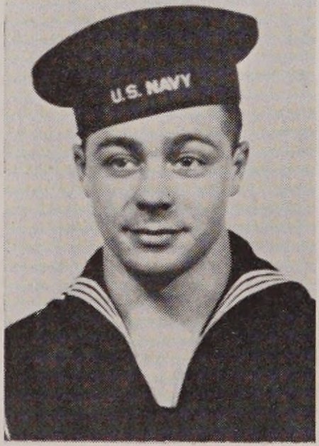 Portrait of Raymond Nault, New Bedford Vocational School, class of 1942