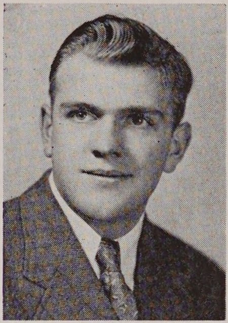 Portrait of William Rooney, New Bedford Vocational School, class of 1942