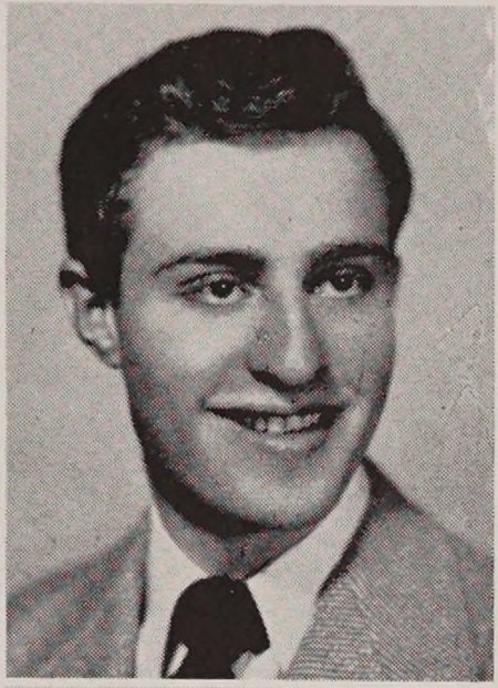 Portrait of Harold Goldstein, New Bedford Vocational School, class of 1945