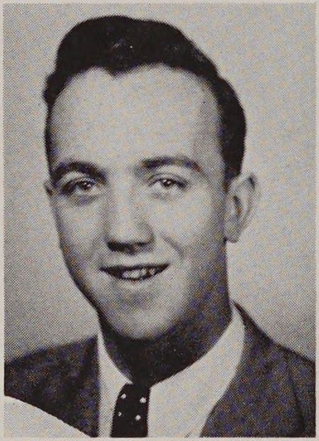 Portrait of James R. Cox, New Bedford Vocational School, class of 1945