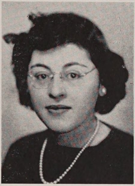 Portrait of Madelyne E. Weigel, New Bedford Vocational School, class of 1945