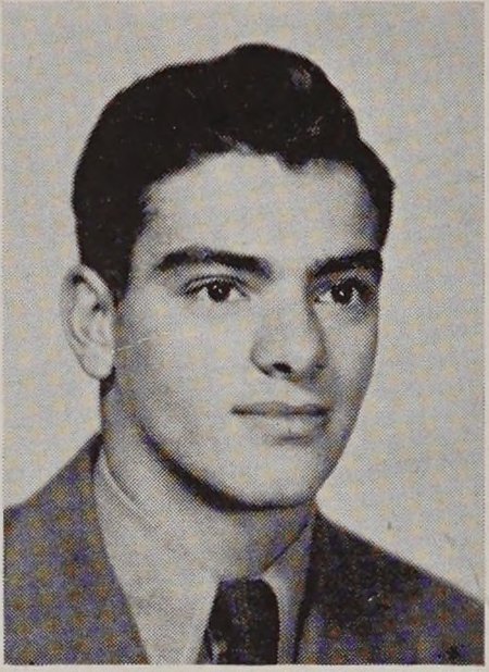 Portrait of Stephen Leon, New Bedford Vocational School, class of 1945