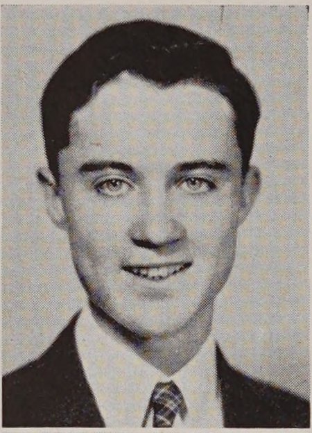 Portrait of Thomas Robinson, New Bedford Vocational School, class of 1945