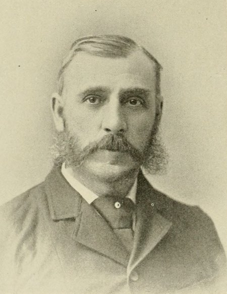 Portrait of Benjamin Johnson, Massachusetts of To-day (1892), biography, 1892