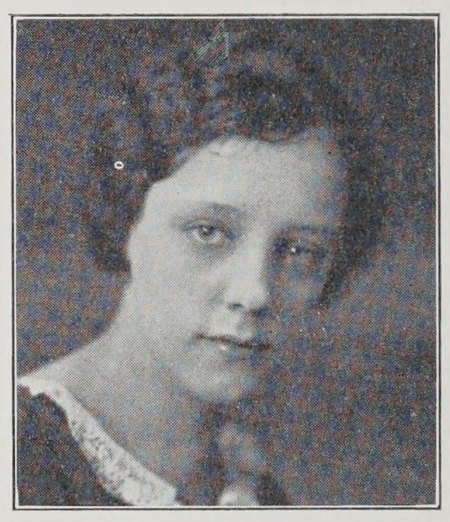 Yearbook portrait of Eva Mary Riley, Newburyport High School, class of 1924