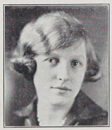 Yearbook portrait of Eunice Bartlett Reed, Newburyport High School, class of 1926