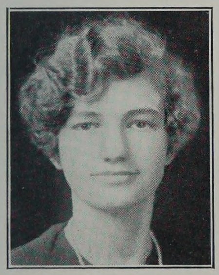 Yearbook portrait of Dorothy Taylor Bailey, Newburyport High School, class of 1928