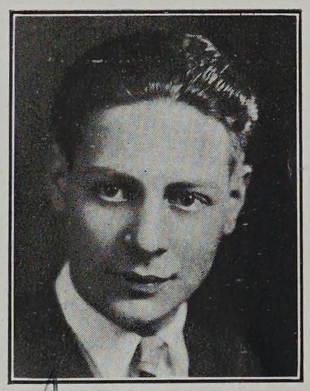 Yearbook portrait of Jack Epstein, Newburyport High School, class of 1928