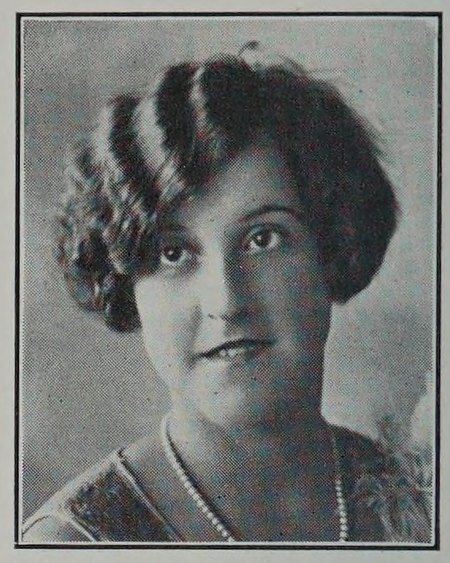 Yearbook portrait of Virginia Sayer Chase, Newburyport High School, class of 1928