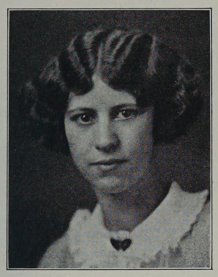 Yearbook portrait of Alma Reynolds, Newburyport High School, class of 1924