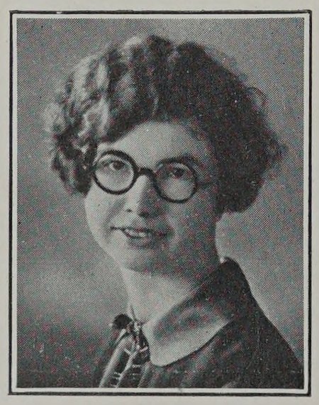 Yearbook portrait of Isabel Theresa Burke, Newburyport High School, class of 1927