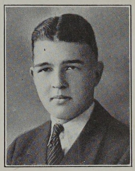 Portrait of Norman Holland Tripp, New Bedford High School, class of 1927