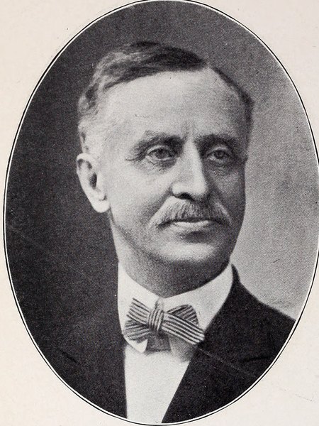 Portrait of George Churchill, Men of Massachusetts, 1903, massachusetts businessman (boots, shoes, and leather), 1903