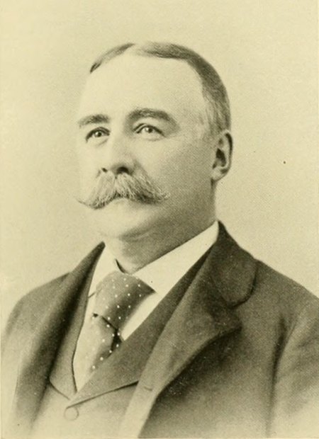Portrait of Charles E. Stratton, Men of Progress, 1896 (Massachusetts), biography, 1896