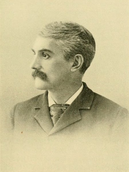 Portrait of John E. Abbott, Men of Progress, 1896 (Massachusetts), biography, 1896