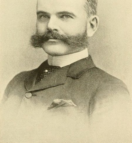 Portrait of John H. Parks, Men of Progress, 1896 (Massachusetts), biography, 1896