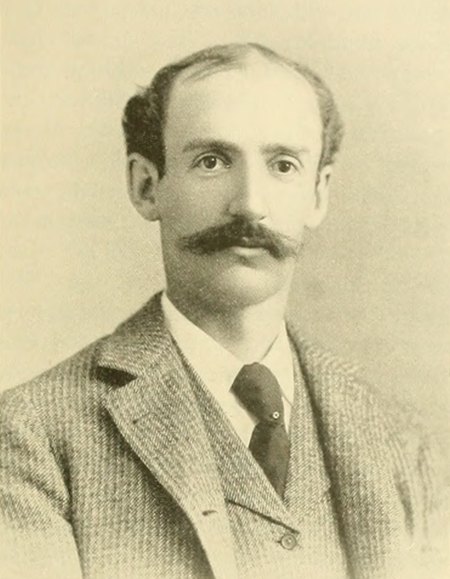Portrait of Warren F. Kellogg, Men of Progress, 1896 (Massachusetts), biography, 1896