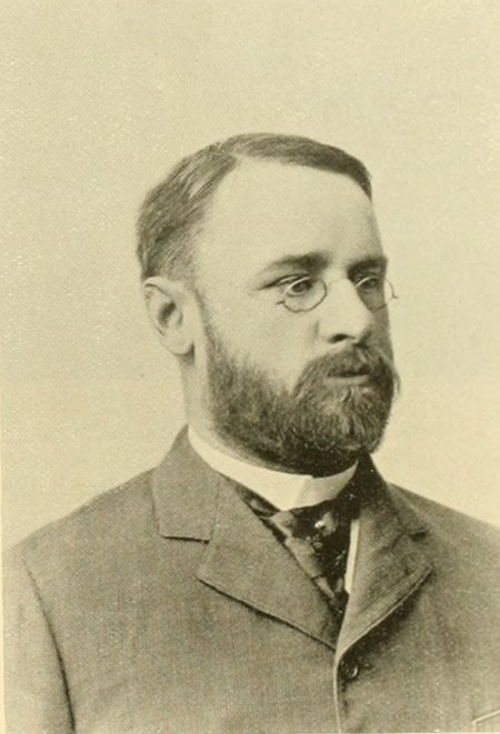Portrait of Wm. E. Barrett, Men of Progress, 1896 (Massachusetts), biography, 1896