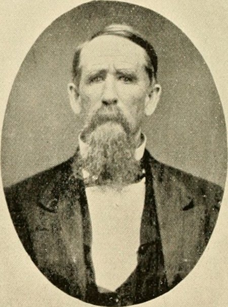 Portrait of Ashley Stone, Men of Vermont (1894), biography, 1894