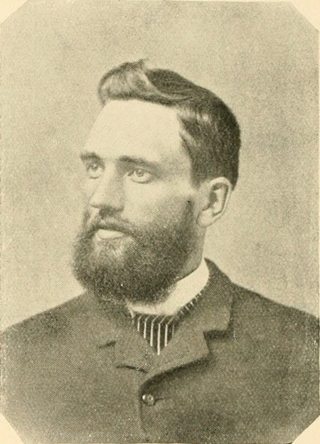 Portrait of Charles David Mann, Men of Vermont (1894), biography, 1894