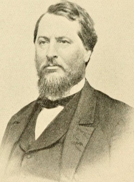 Portrait of Elisha Ferguson Mead, Men of Vermont (1894), biography, 1894
