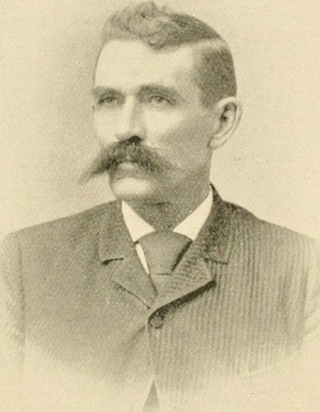 Portrait of George W. Hill, Men of Vermont (1894), biography, 1894