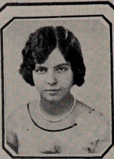 Yearbook portrait of Agnes E. Smith, Everett High School, class of 1927