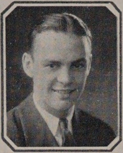 Yearbook portrait of Frank Fowler, Everett High School, class of 1927
