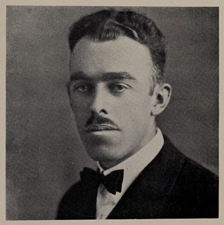 Portrait of Dwight Shaw Davis, Everett High School, faculty, 1927