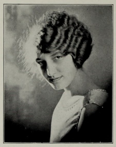 Marion Eleanor Messinger in the 1924 New England Conservatory of Music yearbook