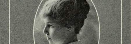 Beatrice Marion Lowell in the 1916 Newton High School yearbook